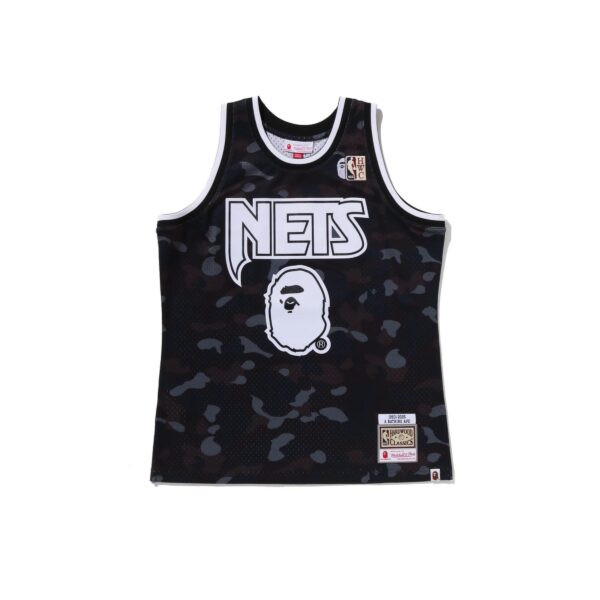 BAPE X M&N NBA -  New Jersey Nets Swingman Jersey