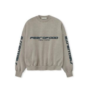 Heavy Fleece Cropped Relaxed Sweatshirt