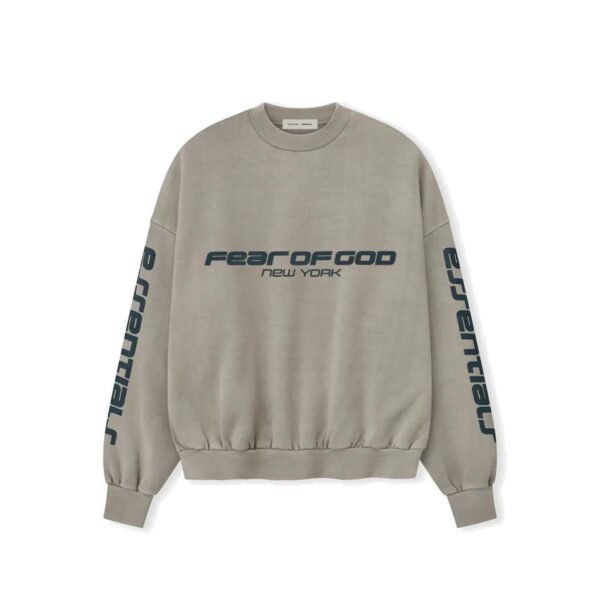 Heavy Fleece Cropped Relaxed Sweatshirt